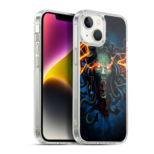 Christos Karapanos Horror 2 Medusa Soft Gel Case for Apple iPhone 14