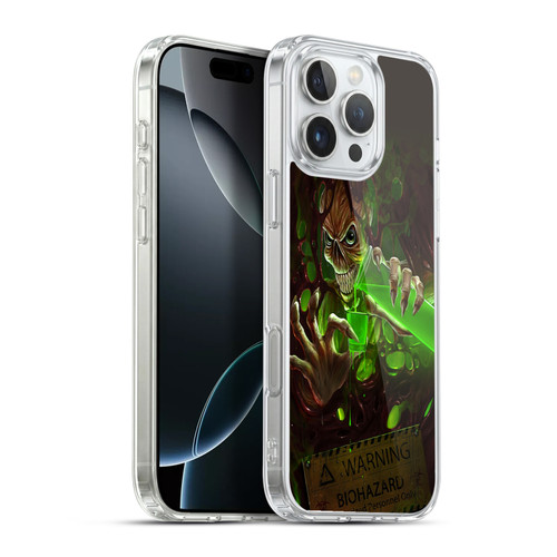 Christos Karapanos Horror 2 Please Take A Drink Soft Gel Case for Apple iPhone 16 Pro Max & MagSafe