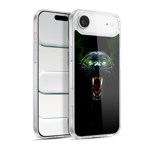 Christos Karapanos Horror 2 Dark Panther Soft Gel Case for Apple iPhone 17 Air