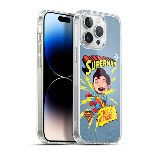 Super Friends DC Comics Toddlers Comic Covers Superman 2 Soft Gel Case for Apple iPhone 13 Pro Max & MagSafe