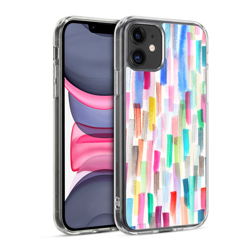 Ninola Colorful Brushstrokes Multi Soft Gel Case for Apple iPhone 11