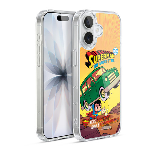 Super Friends DC Comics Toddlers Comic Covers Superman 1 Soft Gel Case for Apple iPhone 17