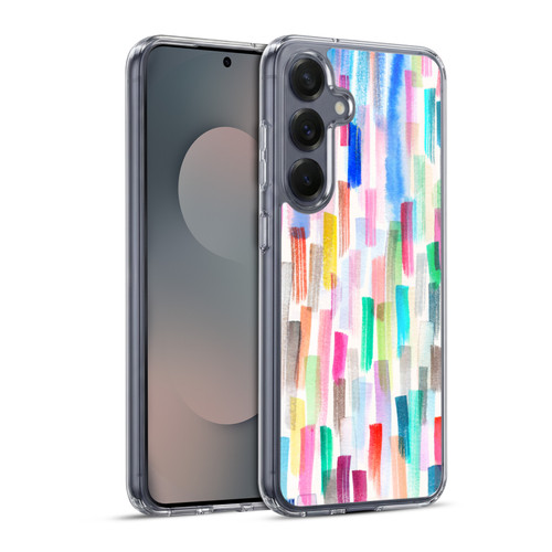 Ninola Colorful Brushstrokes Multi Soft Gel Case for Samsung Galaxy S25+ & MagSafe