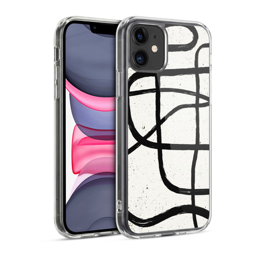 Ninola Freeform Patterns Scandinavian Marker Soft Gel Case for Apple iPhone 11