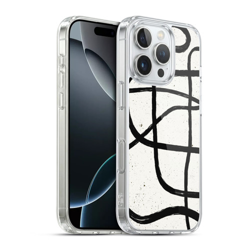 Ninola Freeform Patterns Scandinavian Marker Soft Gel Case for Apple iPhone 16 Pro & MagSafe