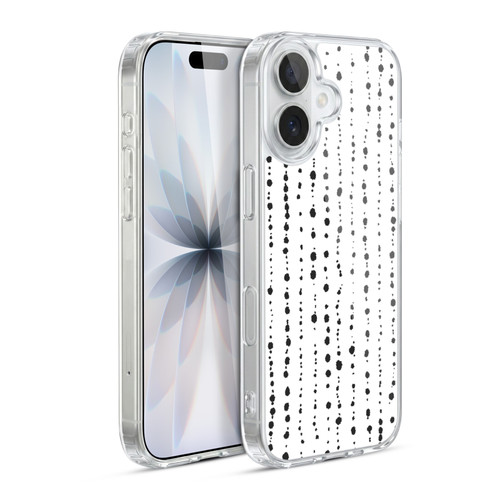 Ninola Freeform Patterns Boho Dots Stripes Soft Gel Case for Apple iPhone 17