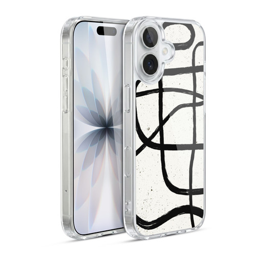 Ninola Freeform Patterns Scandinavian Marker Soft Gel Case for Apple iPhone 17