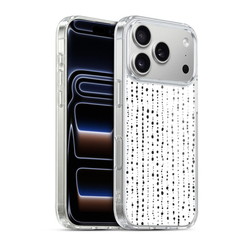 Ninola Freeform Patterns Boho Dots Stripes Soft Gel Case for Apple iPhone 17 Pro