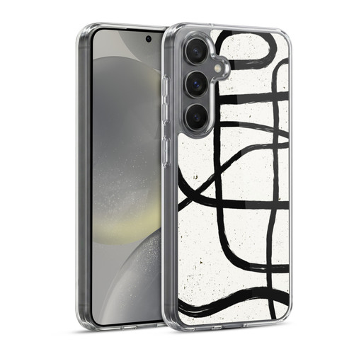 Ninola Freeform Patterns Scandinavian Marker Soft Gel Case for Samsung Galaxy S24 5G & MagSafe