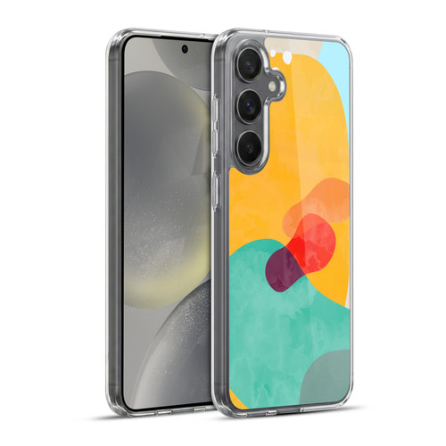 Ninola Freeform Patterns Abstracts Desert Soft Gel Case for Samsung Galaxy S24+ 5G & MagSafe
