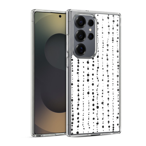 Ninola Freeform Patterns Boho Dots Stripes Soft Gel Case for Samsung Galaxy S25 Ultra & MagSafe