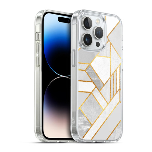 Elisabeth Fredriksson Geometric Design And Pattern Gold City Soft Gel Case for Apple iPhone 13 Pro & MagSafe