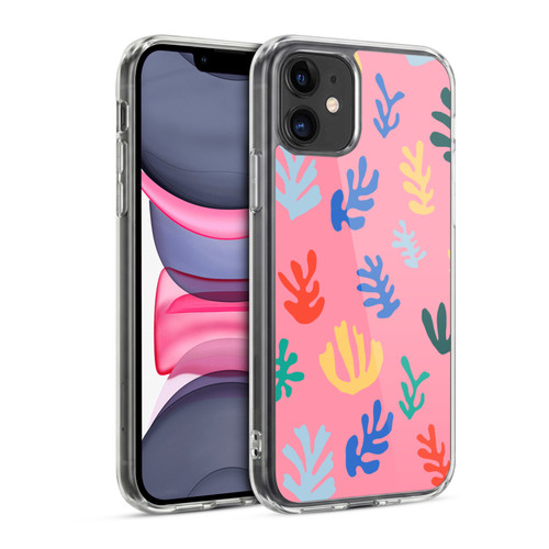 Ninola Ocean Colorful Leaves Soft Gel Case for Apple iPhone 11