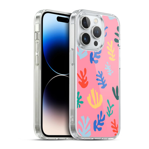 Ninola Ocean Colorful Leaves Soft Gel Case for Apple iPhone 13 Pro & MagSafe