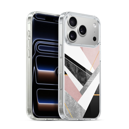 Elisabeth Fredriksson Geometric Design And Pattern Lines And Layers Soft Gel Case for Apple iPhone 17 Pro