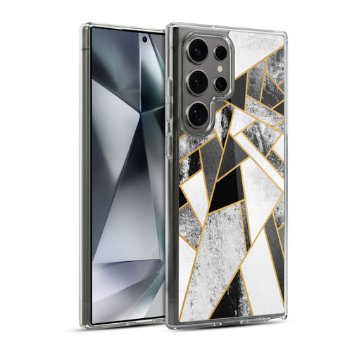 Elisabeth Fredriksson Geometric Design And Pattern Fragments Soft Gel Case for Samsung Galaxy S24 Ultra 5G & MagSafe