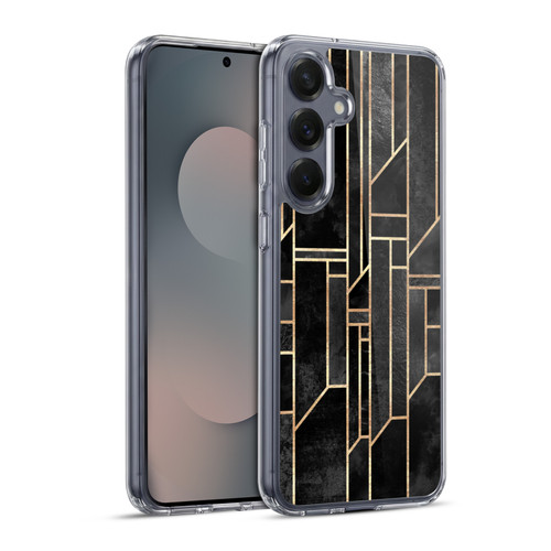 Elisabeth Fredriksson Geometric Design And Pattern Black Skies Soft Gel Case for Samsung Galaxy S25+ & MagSafe