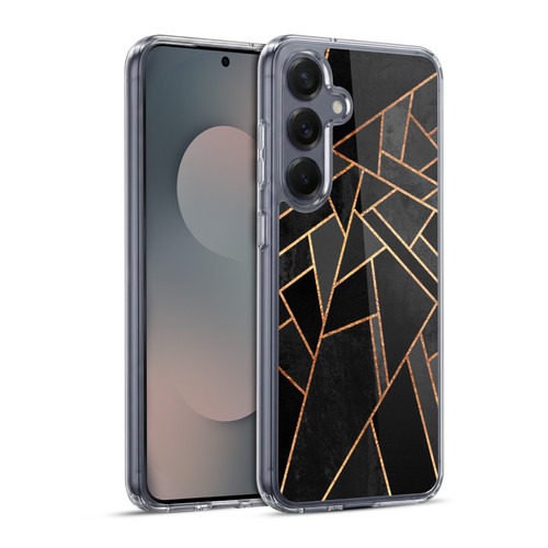 Elisabeth Fredriksson Geometric Design And Pattern Black Night Soft Gel Case for Samsung Galaxy S25+ & MagSafe