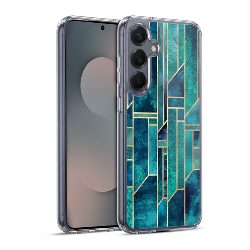 Elisabeth Fredriksson Geometric Design And Pattern Blue Skies Soft Gel Case for Samsung Galaxy S25+ & MagSafe