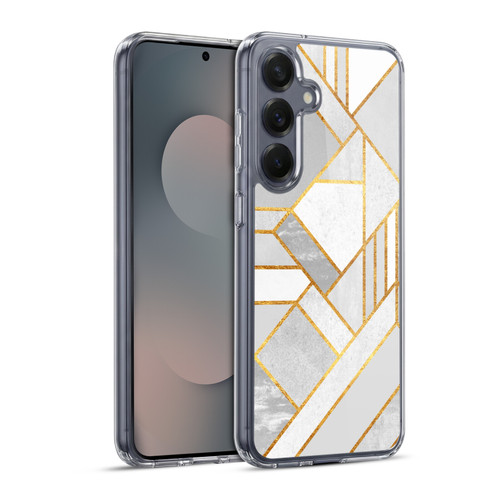 Elisabeth Fredriksson Geometric Design And Pattern Gold City Soft Gel Case for Samsung Galaxy S25+ & MagSafe