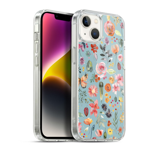 Ninola Spring Floral Nature Soft Gel Case for Apple iPhone 14 Plus & MagSafe