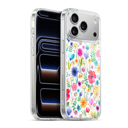 Ninola Spring Floral Flowers Garden Soft Gel Case for Apple iPhone 17 Pro Max