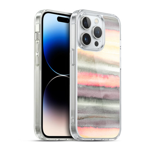 Ninola Watercolor Patterns Gradient Summer Soft Gel Case for Apple iPhone 13 Pro & MagSafe