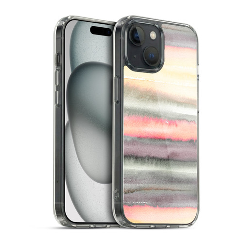Ninola Watercolor Patterns Gradient Summer Soft Gel Case for Apple iPhone 15 & MagSafe