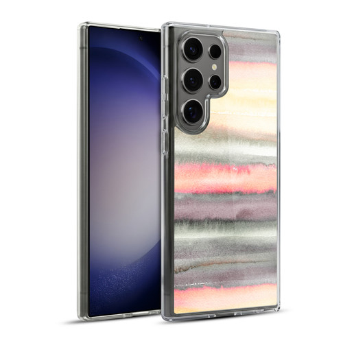 Ninola Watercolor Patterns Gradient Summer Soft Gel Case for Samsung Galaxy S23 Ultra 5G & MagSafe
