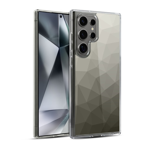 PLdesign Geometric Patterns Gray Gradient Mesh Soft Gel Case for Samsung Galaxy S24 Ultra 5G & MagSafe