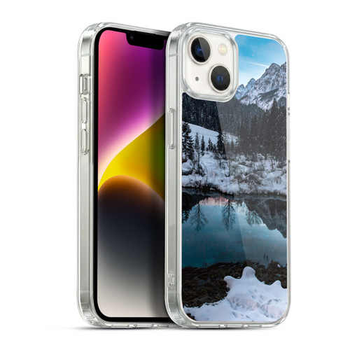 Patrik Lovrin Night Sky Zelenci Springs At Dusk Soft Gel Case for Apple iPhone 14 Plus & MagSafe