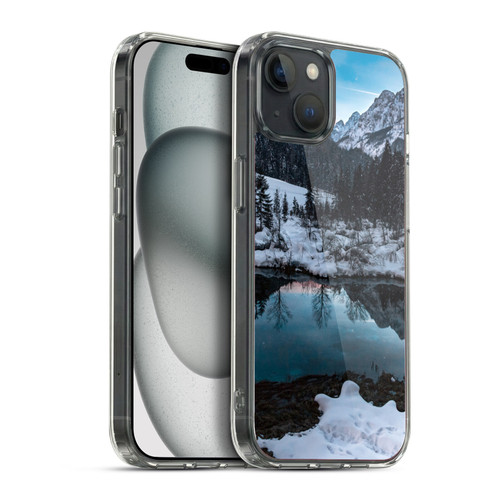 Patrik Lovrin Night Sky Zelenci Springs At Dusk Soft Gel Case for Apple iPhone 15 Plus & MagSafe
