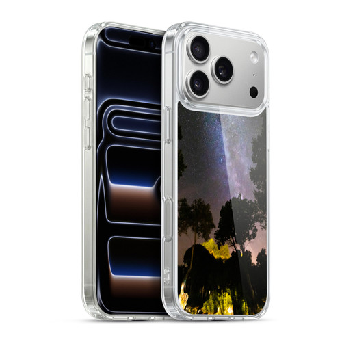 Patrik Lovrin Night Sky Trees Landscape With Milky Way Soft Gel Case for Apple iPhone 17 Pro Max