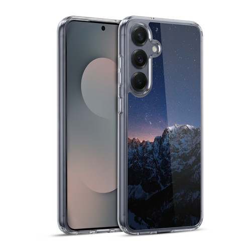 Patrik Lovrin Night Sky Stars Above Mountains Soft Gel Case for Samsung Galaxy S25+ & MagSafe