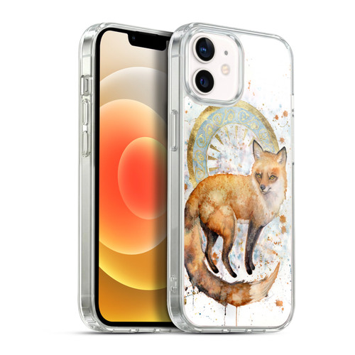 Selina Fenech Art Black Raven Fairy With Bird Soft Gel Case for Apple iPhone 12 / iPhone 12 Pro & MagSafe
