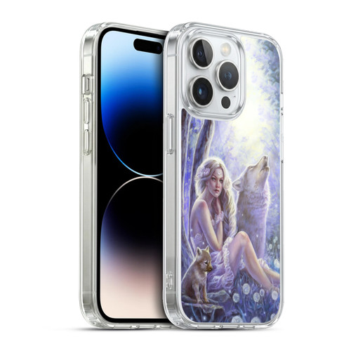 Selina Fenech Art Wolf Princess In Forest Soft Gel Case for Apple iPhone 13 Pro & MagSafe