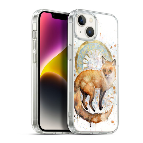 Selina Fenech Art Black Raven Fairy With Bird Soft Gel Case for Apple iPhone 14 Plus & MagSafe
