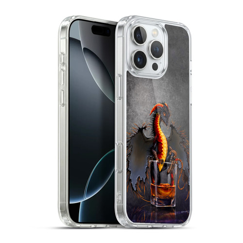 Stanley Morrison Art Dragon In A Rum Glass Soft Gel Case for Apple iPhone 16 Pro Max & MagSafe