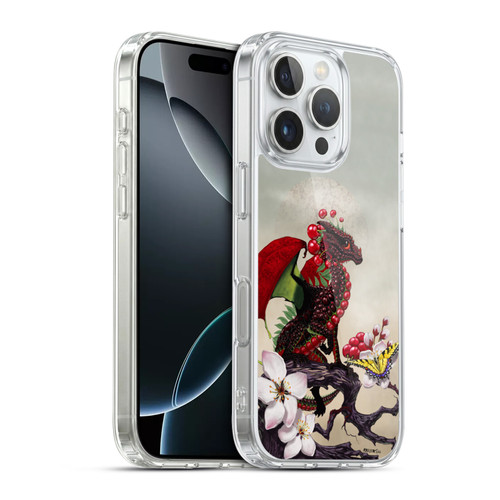 Stanley Morrison Art Cherry Tree, Dragon, Butterfly Soft Gel Case for Apple iPhone 16 Pro & MagSafe