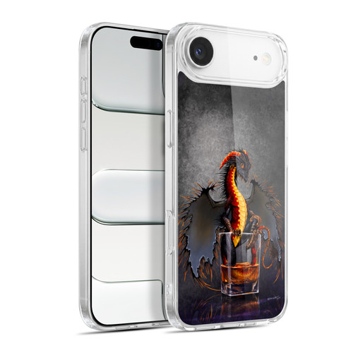 Stanley Morrison Art Dragon In A Rum Glass Soft Gel Case for Apple iPhone 17 Air