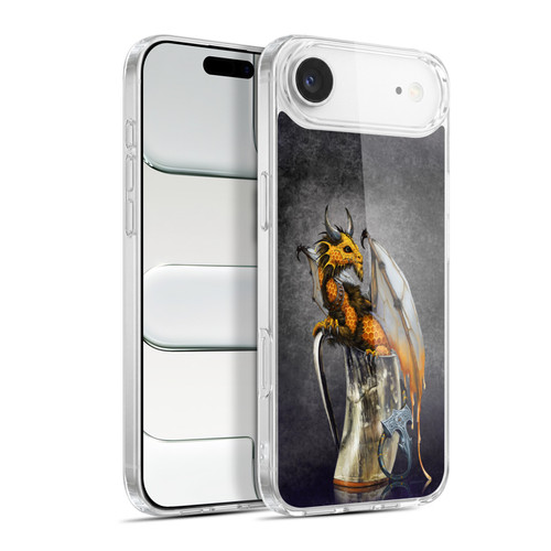 Stanley Morrison Art Dragon In Viking Horn Mug Soft Gel Case for Apple iPhone 17 Air