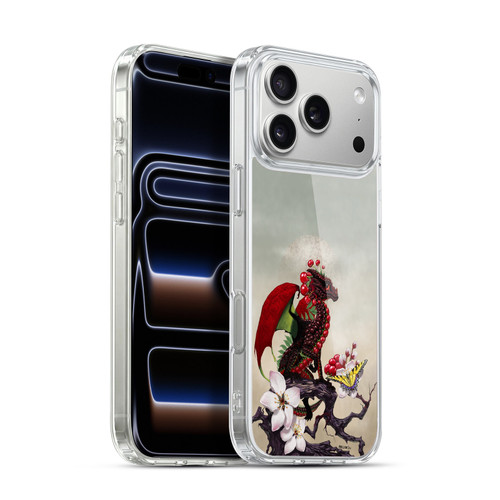 Stanley Morrison Art Cherry Tree, Dragon, Butterfly Soft Gel Case for Apple iPhone 17 Pro Max
