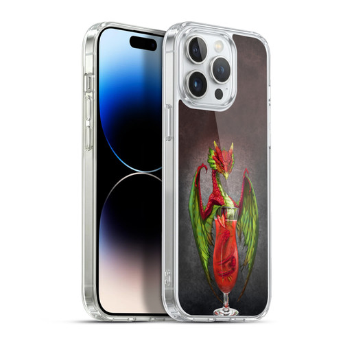 Stanley Morrison Dragons Strawberry Daquiri Soft Gel Case for Apple iPhone 13 Pro Max & MagSafe