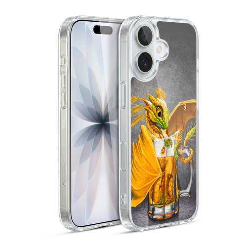 Stanley Morrison Dragons Amber Beer Drink In Mug Soft Gel Case for Apple iPhone 17