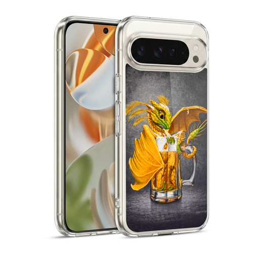 Stanley Morrison Dragons Amber Beer Drink In Mug Soft Gel Case for Google Pixel 9 / Pixel 9 Pro