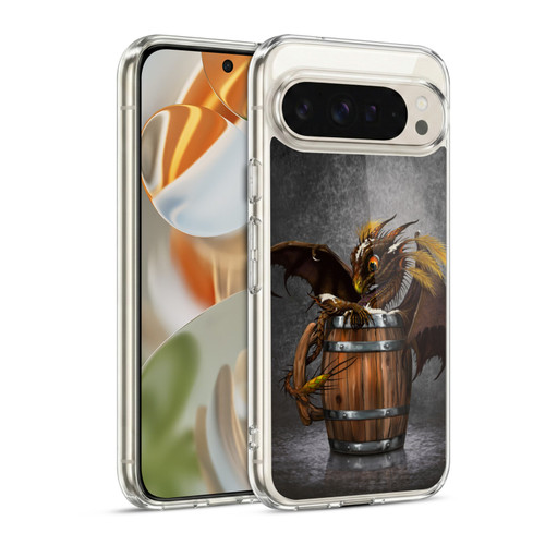 Stanley Morrison Dragons Barley Beer in Barrel Mug Soft Gel Case for Google Pixel 9 / Pixel 9 Pro