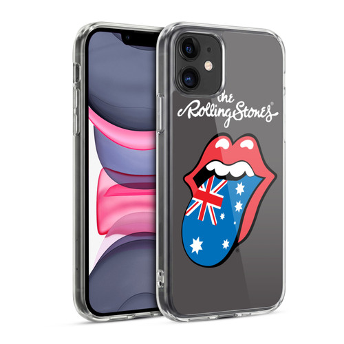 The Rolling Stones International Licks 1 Australia Soft Gel Case for Apple iPhone 11