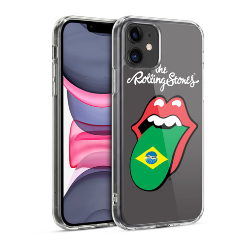 The Rolling Stones International Licks 1 Brazil Soft Gel Case for Apple iPhone 11