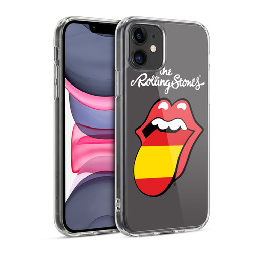 The Rolling Stones International Licks 1 Spain Soft Gel Case for Apple iPhone 11