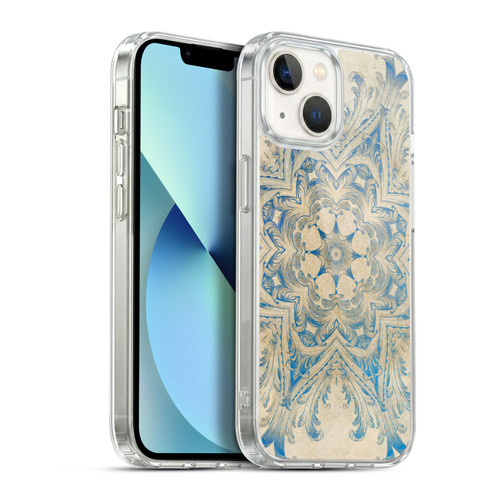 Aimee Stewart Mandala Blue Sky Swirl Soft Gel Case for Apple iPhone 13